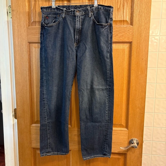Ralph Lauren Other - Polo Ralph Lauren Jeans Mens 35x30 Blue Medium Wash Cortlandt 300 Western Denim